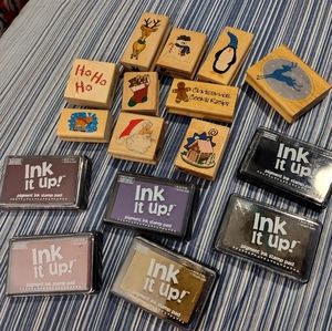 NEW! Ink and Stamps Bundle (Christmas)